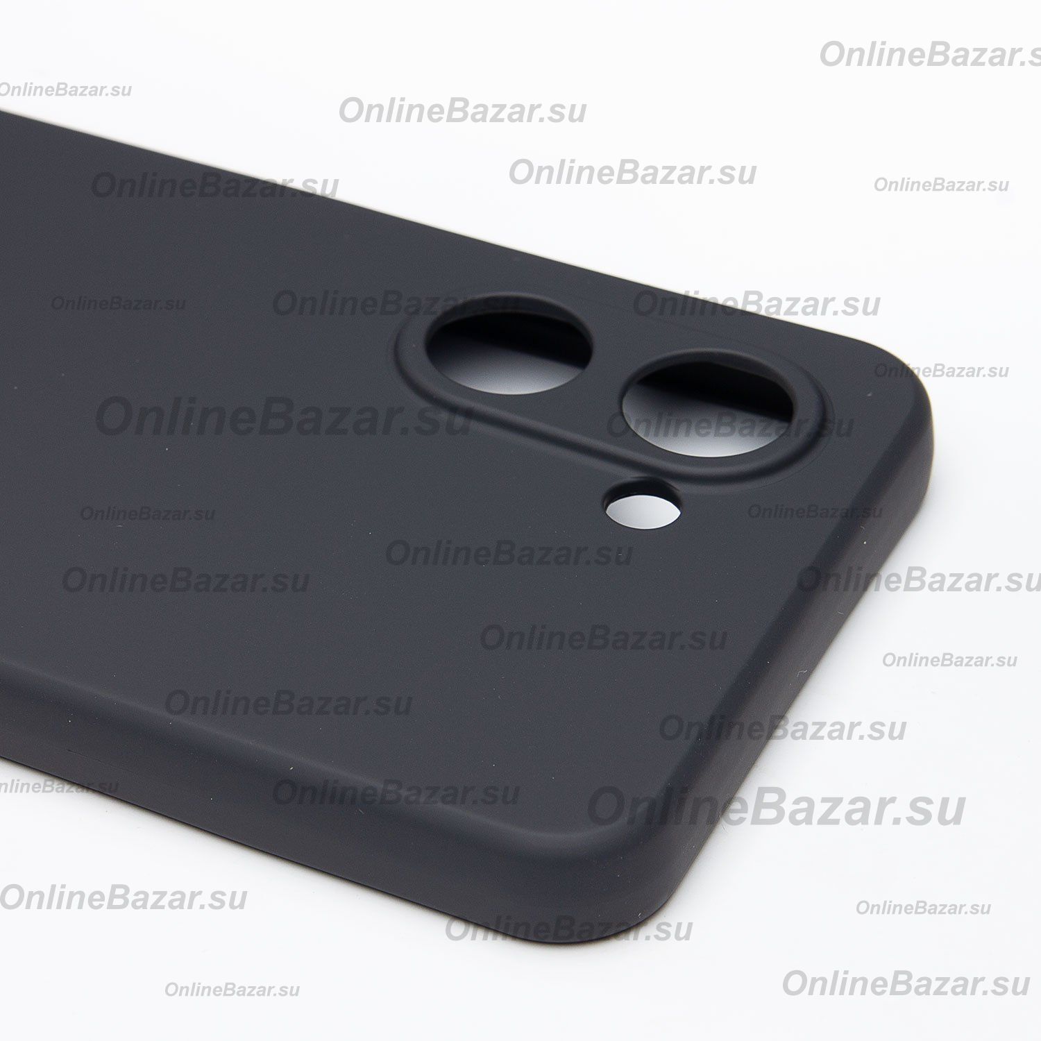 Чехол для Realme RMX3624 силиконовый Soft Touch 4 <темно-серый> ― Spb.OnlineBazar.su
