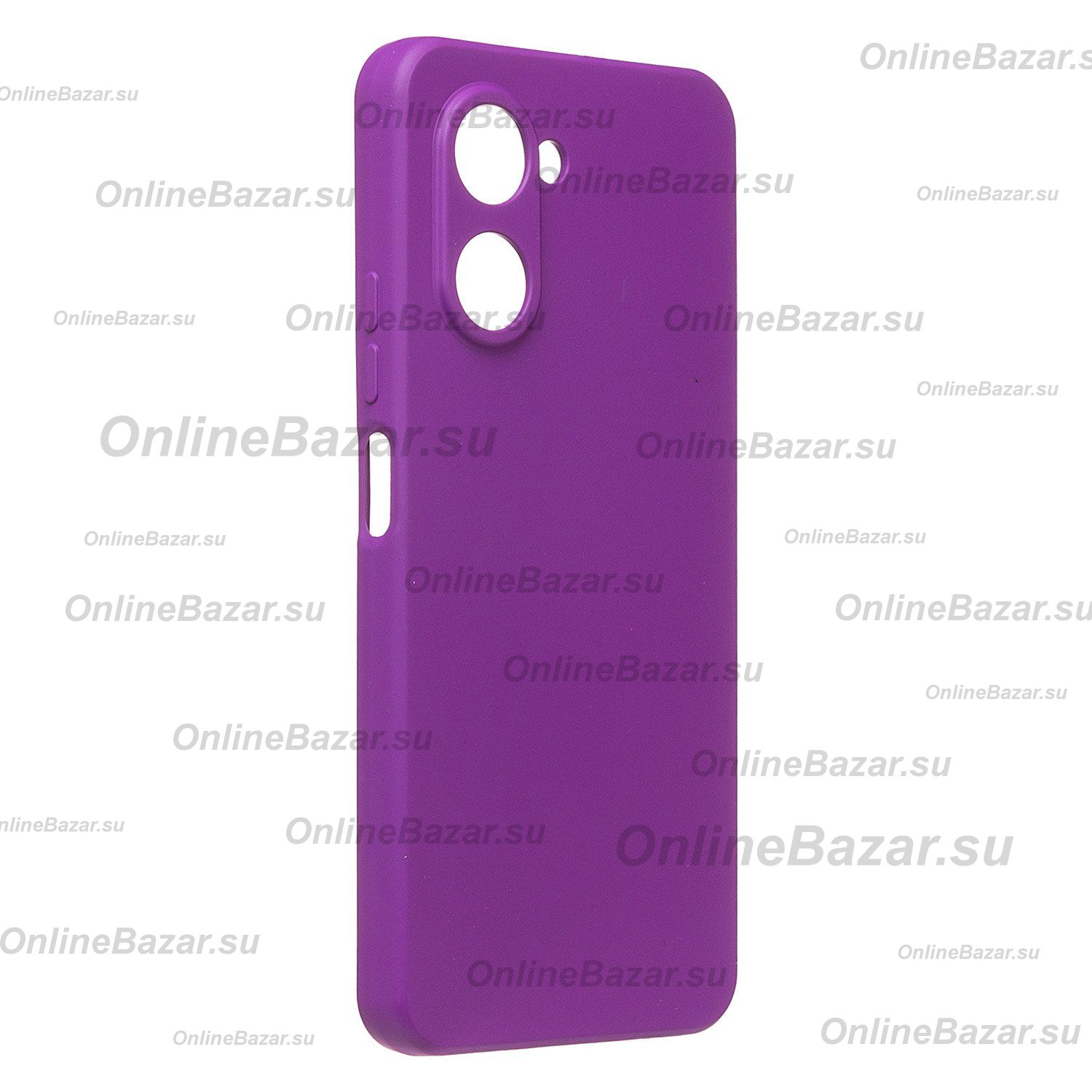Чехол для Realme RMX3624 силиконовый Soft Touch 4 <фиолетовый> ― Spb.OnlineBazar.su