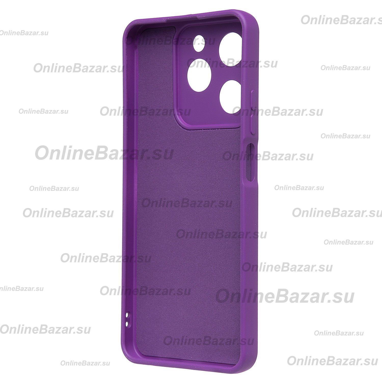 Чехол для Realme C63 силиконовый Soft Touch 4 <фиолетовый> ― Spb.OnlineBazar.su