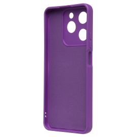 Чехол для Realme C63 силиконовый Soft Touch 4 <фиолетовый>