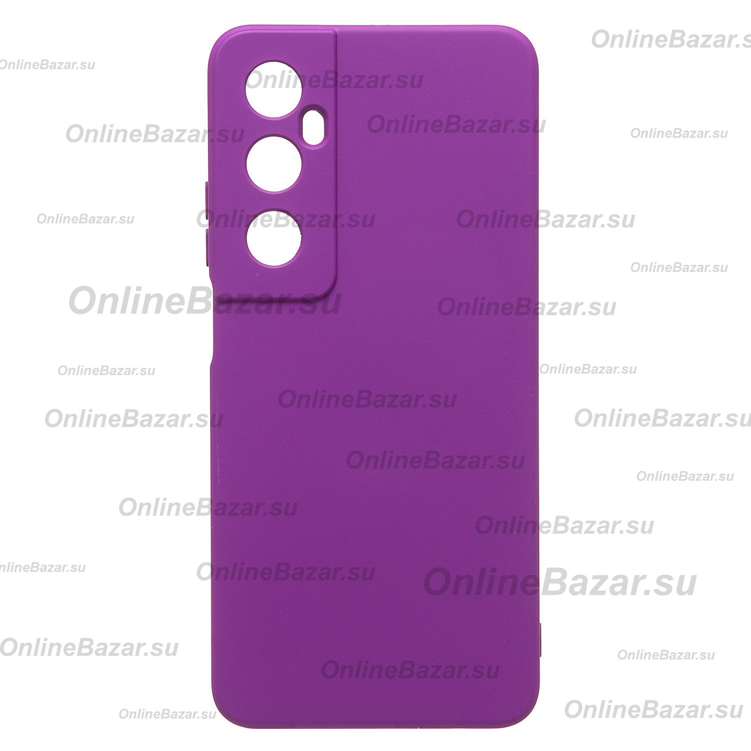 Чехол для Realme RMX3910 силиконовый Soft Touch 4 <фиолетовый> ― Spb.OnlineBazar.su