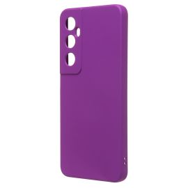 Чехол для Realme RMX3910 силиконовый Soft Touch 4 <фиолетовый>