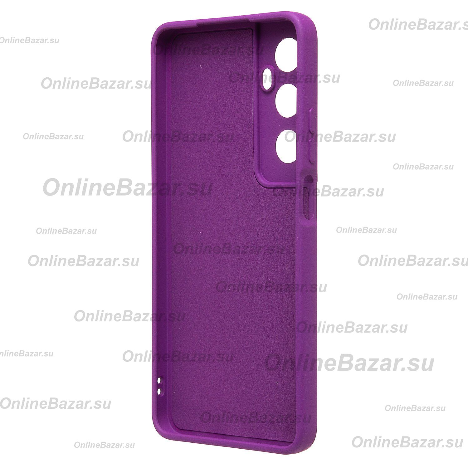 Чехол для Realme RMX3910 силиконовый Soft Touch 4 <фиолетовый> ― Spb.OnlineBazar.su