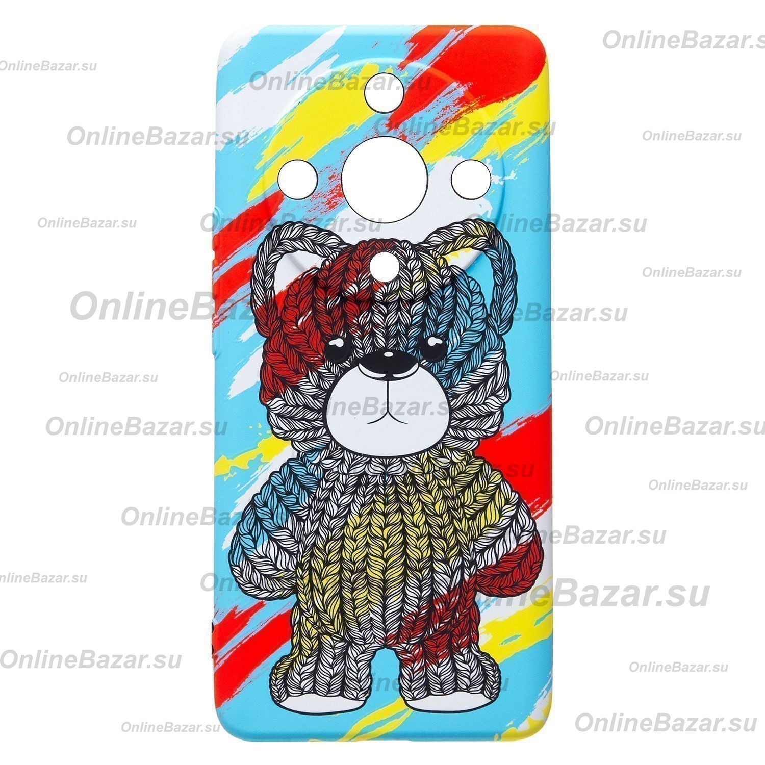 Чехол для Honor X9b (ALI-NX1) Luxo силиконовый (рис.114) ― Spb.OnlineBazar.su