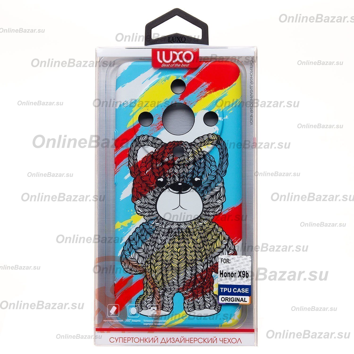 Чехол для Honor X9b (ALI-NX1) Luxo силиконовый (рис.114) ― Spb.OnlineBazar.su