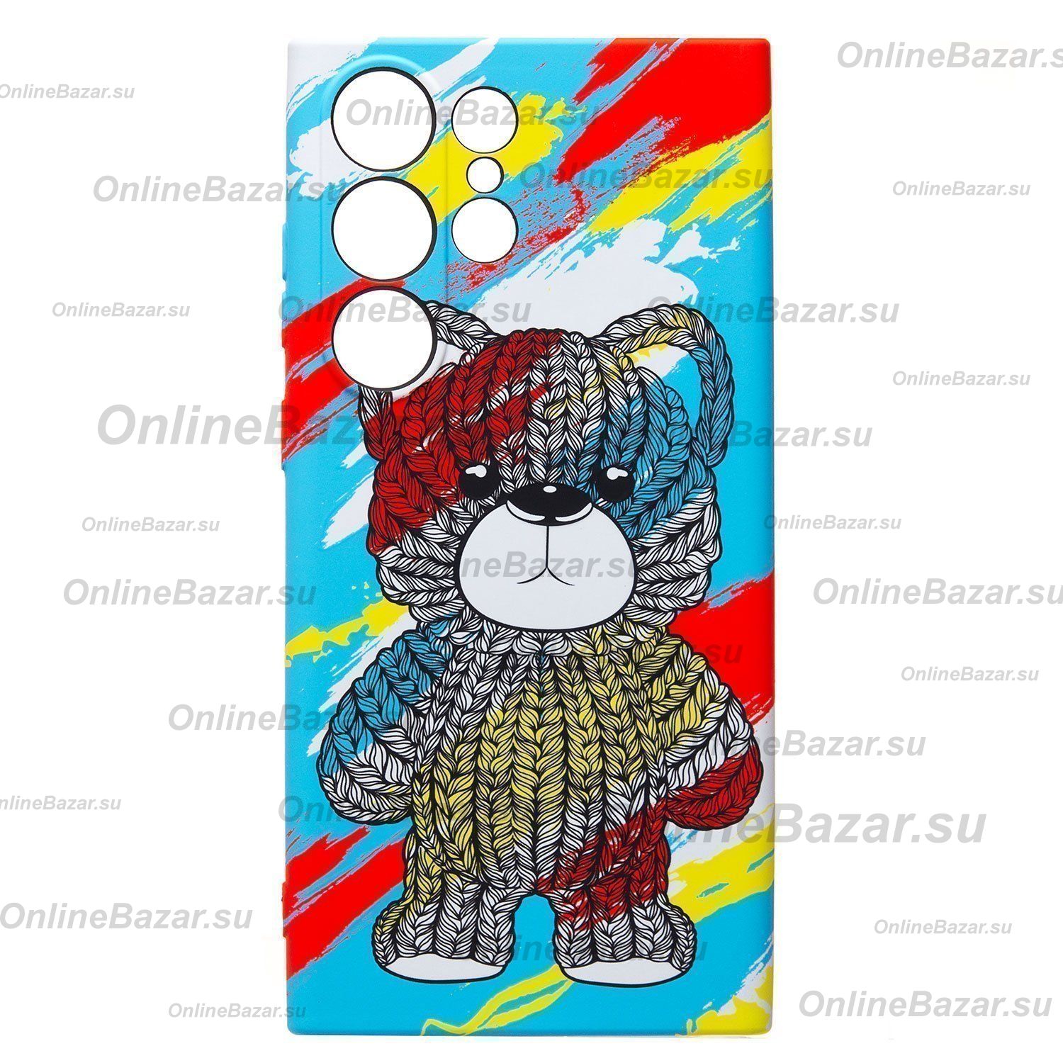 Чехол для Samsung SM-S918B (Galaxy S23 Ultra) Luxo силиконовый (рис.114) ― Spb.OnlineBazar.su