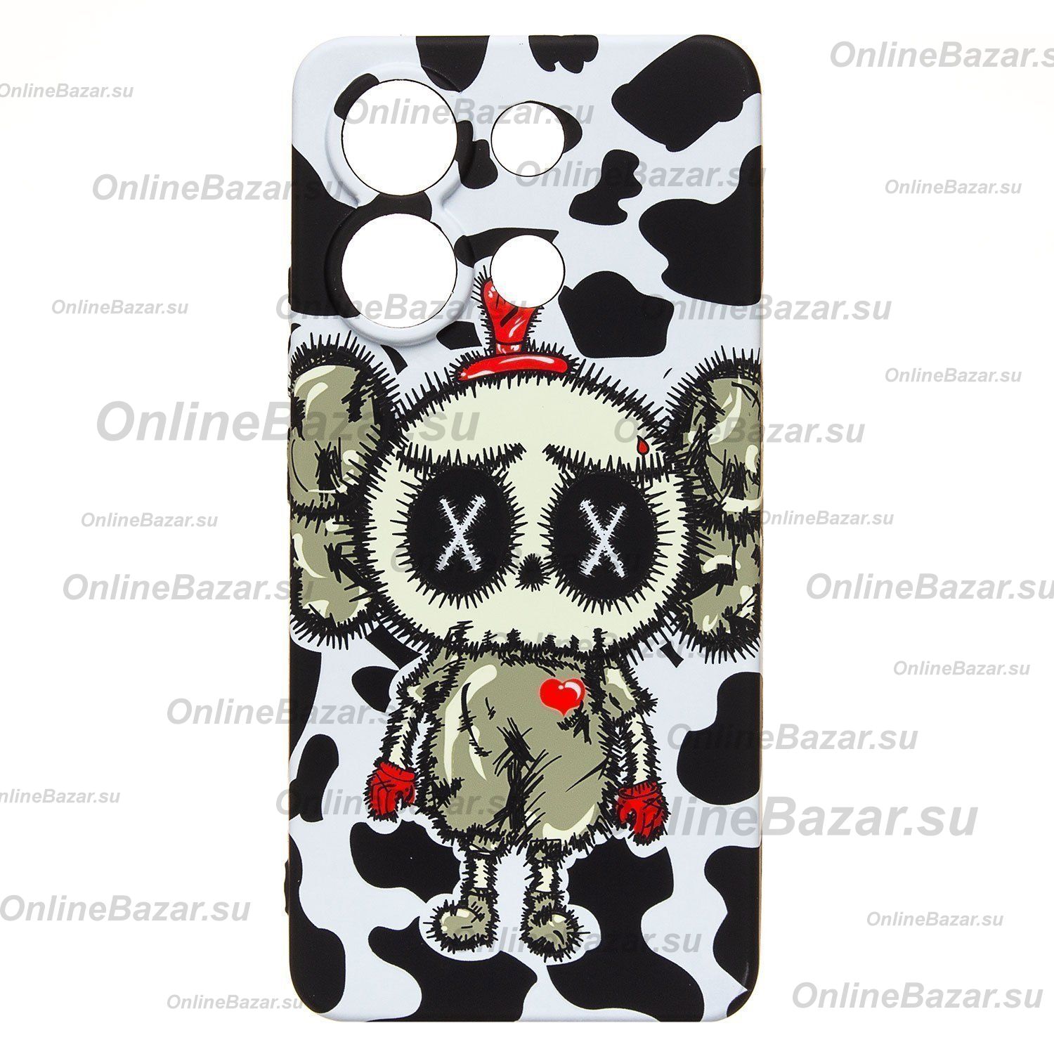 Чехол для Xiaomi Redmi Note 13 Luxo силиконовый (рис. 138) ― Spb.OnlineBazar.su