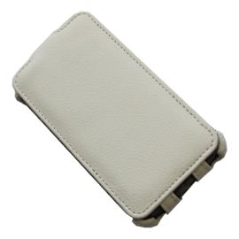 Чехол для HTC PI39200 флип кожзам №1 <белый>