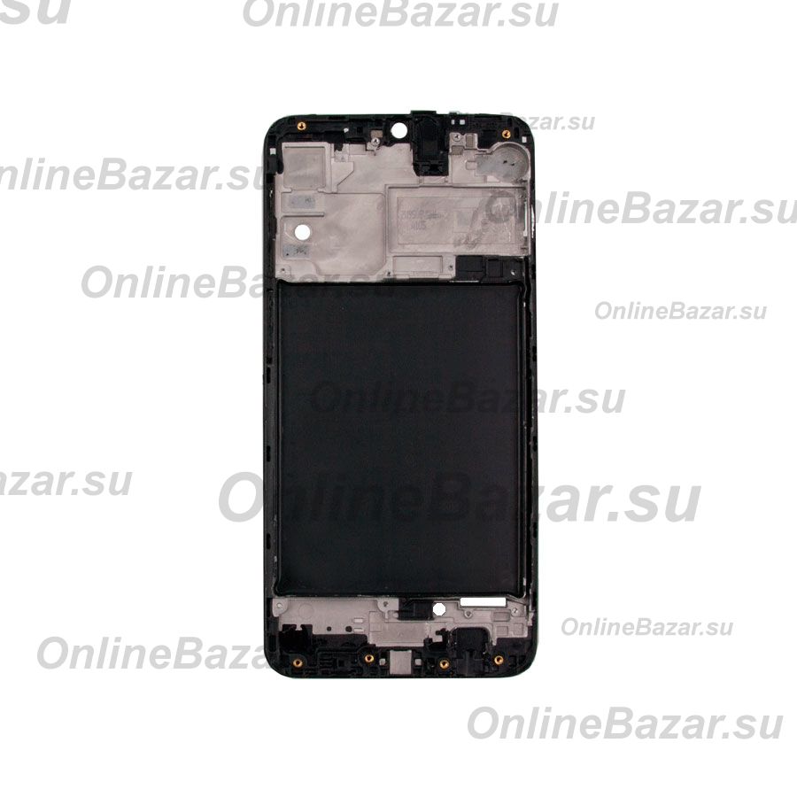 Рамка дисплея для Samsung SM-A105F (Galaxy A10) <черный> ― Spb.OnlineBazar.su