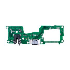 Плата нижняя для Oppo A74 на системный разъем, разъем гарнитуры и микрофон