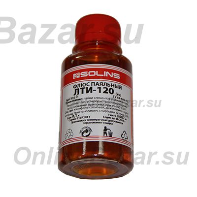 Флюс паяльный ЛТИ-120 (100мл) ― Spb.OnlineBazar.su