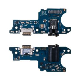 Плата нижняя для Samsung SM-A037F (Galaxy A03s) на системный разъем, разъем гарнитуры и микрофон (оригинал)
